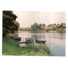 ALBLAS, ALBLASSERDAM, NETHERLANDS unused vintage postcard #