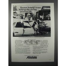 1976 Allstate Insurance Ad - Air Bag Saved His Life