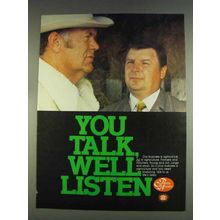 1978 Farm Credit Service Ad - You Talk, We'll Listen