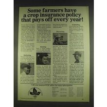 1978 FCIC Federal Crop Insurance Corp. Ad - Farmers