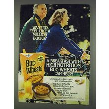1978 General Mills Buc Wheats Cereal Ad - Feel Like
