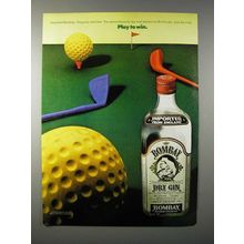 1982 Bombay Dry Gin Ad