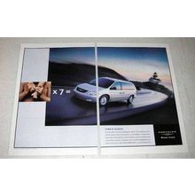 2002 2-page Chrysler Town & Country Minivan Ad