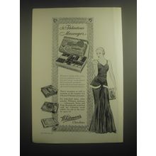 1931 Whitman's Chocolates Ad - St. Valentine's Messenger