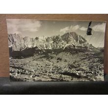 CORTINA, DOLOMITES SKI RESORTS, ITALY unused postcard RP #