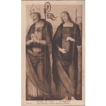 Le Perugin Saint Jacques Le Majeur Museum De Lyon Painting Rare Antique Postcard