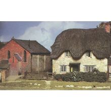 The Village Chapel & Cottage Pendon Museum Model Railway Postcard