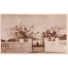 Government House Lagos Entrance Nigeria RPC Postcard
