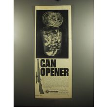 1967 Crosman Model 140 Pellgun Rifle Ad - Can Opener