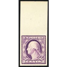 483, Mint Superb NH 3¢ Imperforate - A GEM - Stuart Katz