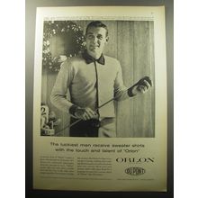 1957 Du Pont Orlon Advertisement - Lord Jeff Sweater Shirt - The Luckiest men