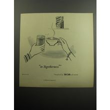 1957 McCall's Magazine Advertisement - Baker's Chocolate - To Togetherness