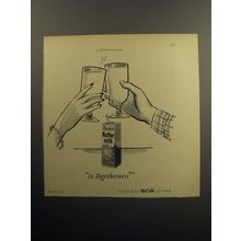 1957 McCall's Magazine Advertisement - Borden's Buttermilk - To Togetherness