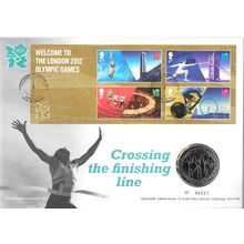 2012 Welcome to The London Olympic Games. £5 - Royal Mint First Day Cover.