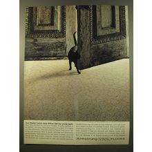 1961 Armstrong Palatial Corlon Floor Ad - How Palatial Corlon made Willow Hall
