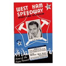 West Ham Best Pairs 1953 speedway programme
