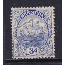 BERMUDA 1922-34 3d ULTRAMARINE USED SG83