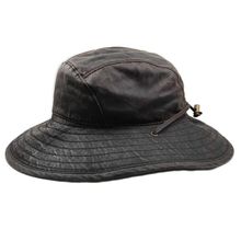 Wide Brim UPF50+ Weathered Cotton Fishing Hat by Dorman Pacific Size M