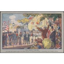 Genève 1er Juin 1814, Le Syndic de la Garde et le Colonel de Girard, 1914 - CPA