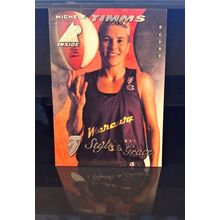 MICHELLE TIMMS PINNACLE INSIDE 1997 WNBA BASKETBALL CARD #75
