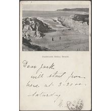 Barricane Shell Beach, Devon, 1903 - Acme Postcard
