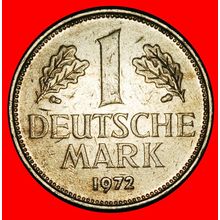 Ⰶ NOT COMMUNIST TYPE (1950-2001):GERMANY★1 MARK 1972G BADEN★LOW START★NO RESERVE