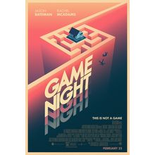 Game Night (2018)_5 Movie Film Poster Canvas iconic design