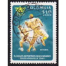KOLUMBIEN COLOMBIA [1961] MiNr 1002 ( O/used ) Sport
