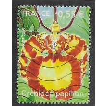 FRA 2005 55c 'ORCHIDS' FINE USED (EBID56-074)