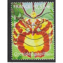 FRA 2005 55c 'ORCHIDS' FINE USED (EBID56-930)