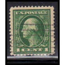 Used 405 1c George Washington Just Clears K2937