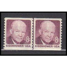 1402 8c Dwight Eisenhower Almost Very Fine MNH CLP CA0100