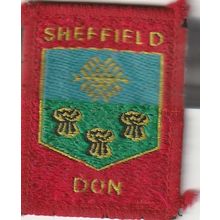Scout Badge UK - Sheffield Don - White Back - Used (BY237)
