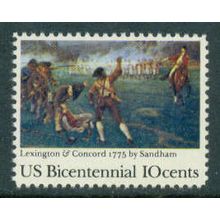 1563 10c Lexington Fine MNH MA0595