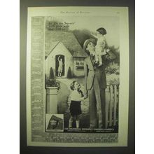 1929 Prudential Insurance Ad - Be on the Square