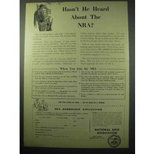 1956 National Rifle Association NRA Ad - Hasn't Heard?