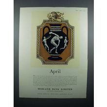 1958 Midland Bank Limited Ad - April