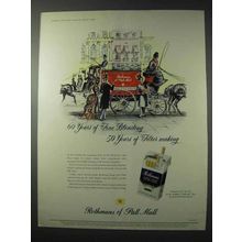 1958 Rothman's of Pall Mall Cigarettes Ad - Blending