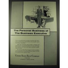 1965 United States Trust Company Ad - The Business Executive