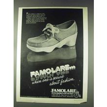 1978 Famolare Get Up Shoe Ad - One Is Secure