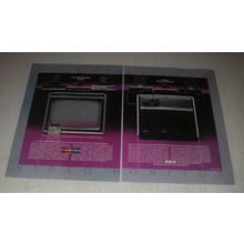 1985 RCA Colortrak 2000 Video Monitors Ad - High Performance