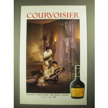 1987 Courvoisier Cognac Ad - The Born Leader