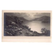 SCOTTISH SCENE, SCOTLAND unused antique postcard by Charles Worcester (a) =