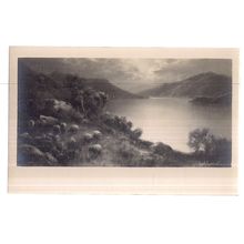 SCOTTISH SCENE, SCOTLAND unused antique postcard by Charles Worcester (a) /