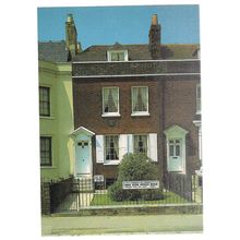 CHARLES DICKENS BIRTHPLACE, PORTSMOUTH unused postcard by J Arthur Dixon =