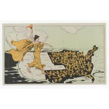 Suffragette Olympic Torch WW1 East American Map Poster Postcard