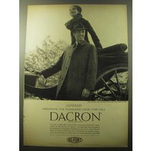 1960 Du Pont Dacron Ad - Gleneagles presents the flawless look for fall