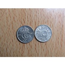 Sweden 1980 10 Ore Coin