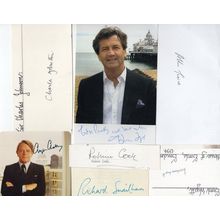 Woodrow Wyatt Robin Cook 7x Politics Hand Signed Autograph s