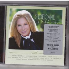 Barbra Streisand : Partners. CD album. (2014) 13 new duets+4 Classics.